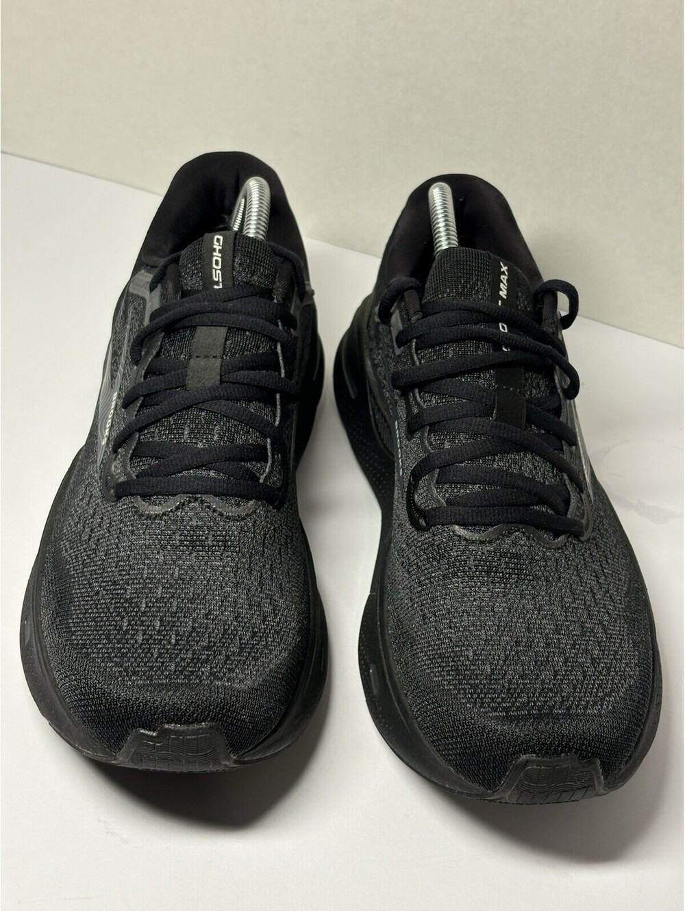 Women's Brooks Ghost Max 2, Black/Black/Ebony, 10.5 B - Picture 3 of 8